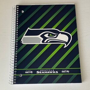 Seattle Seahawks Spiral Notebook (NWT)